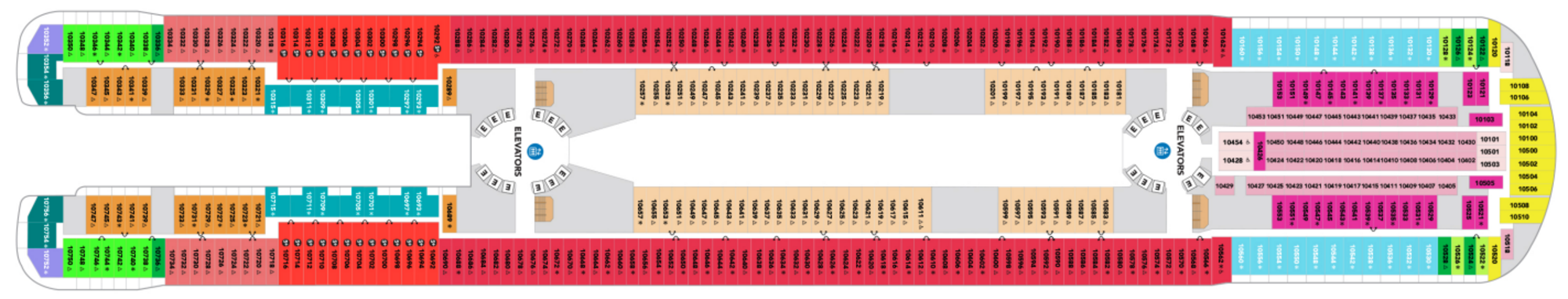 Deck 10 plan